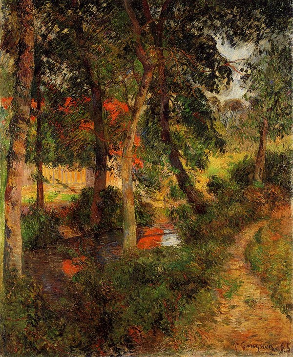 Pere Jean's Path - Paul Gauguin Painting